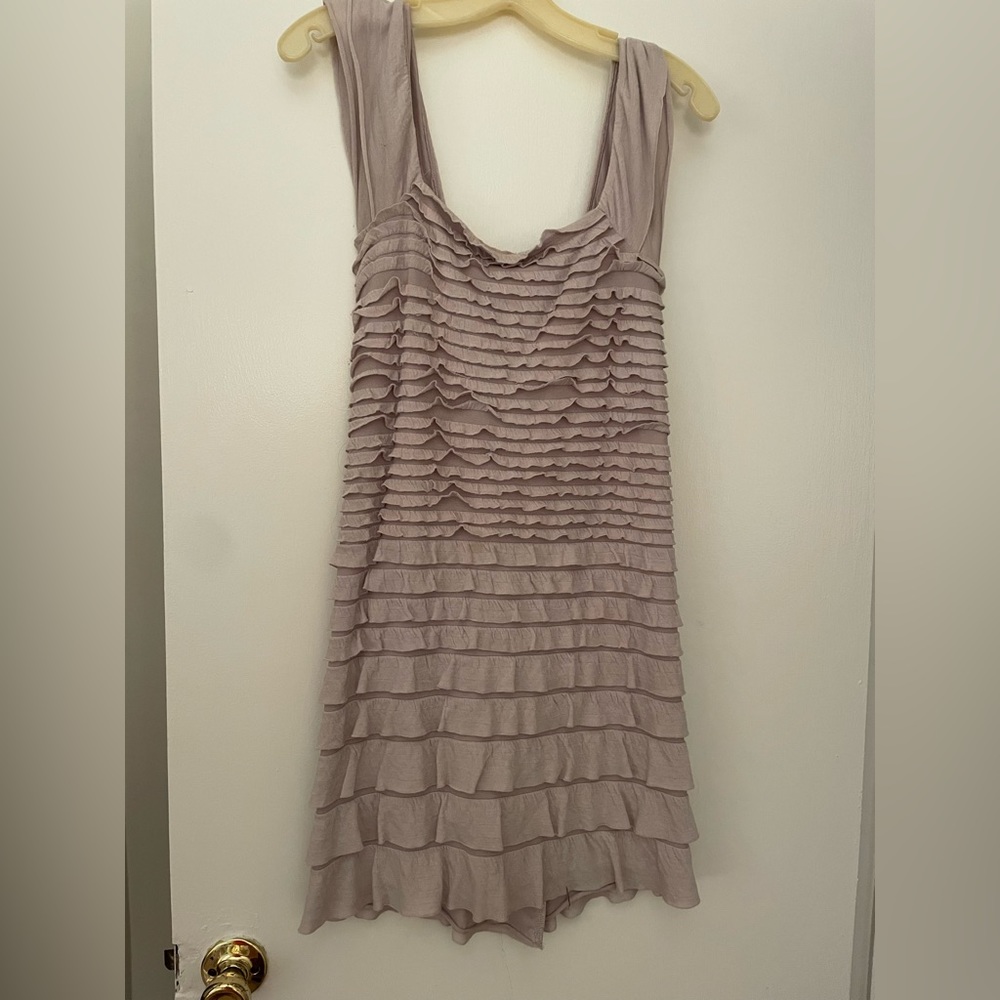 Max Studio beige dress size medium